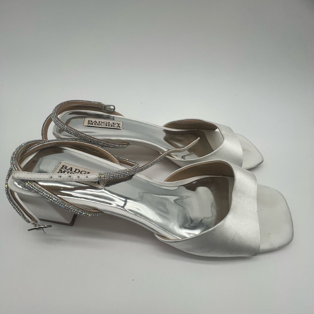 Badgley Mischka Women's  Infinity Block Evening Sandals size 11